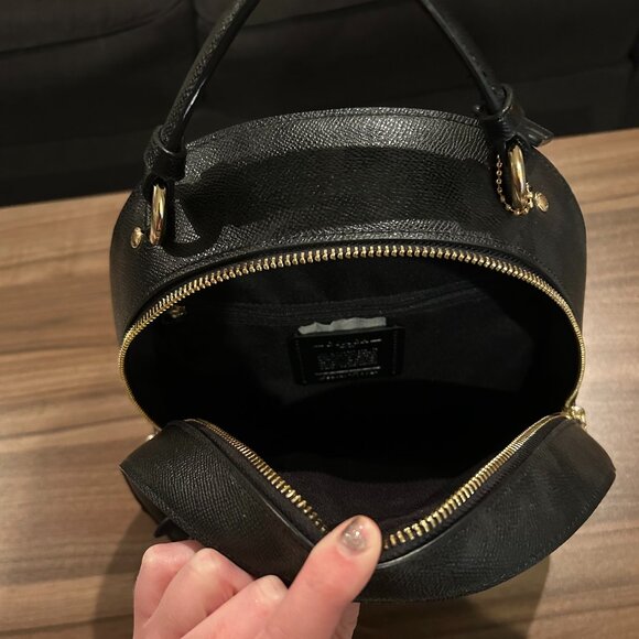 Coach Jordyn Backpack Black Leather - Picture 6 of 6